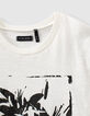 Boys’ off-white trompe-l'œil image organic T-shirt-5