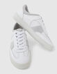 Men&rsquo;s off-white leather trainers-4