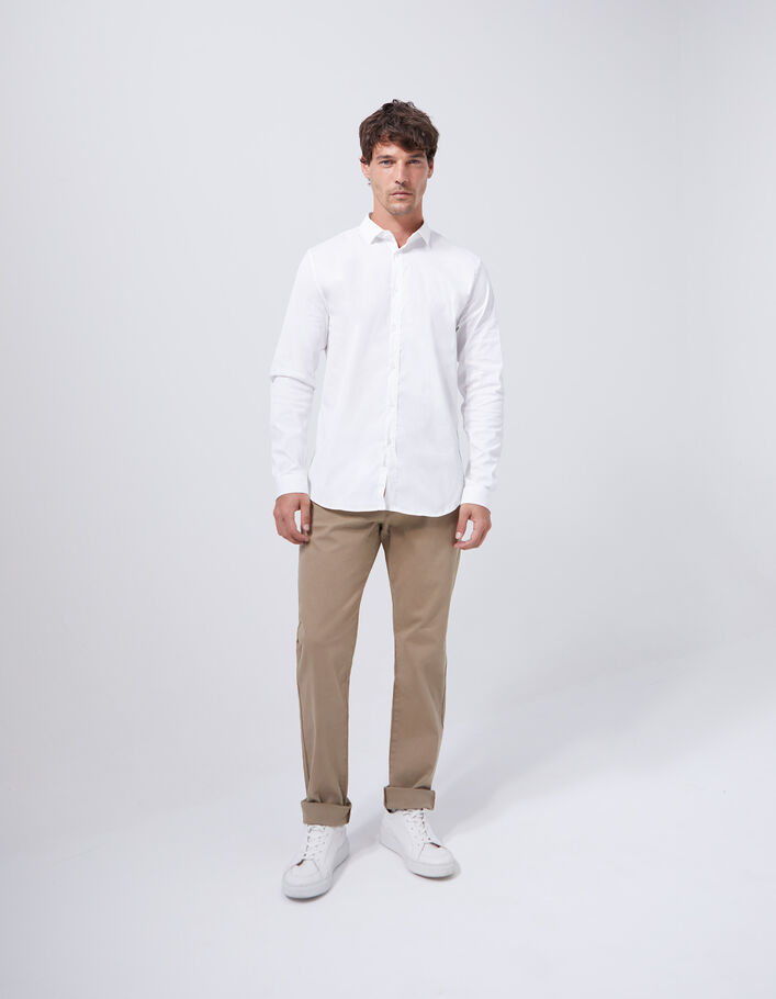 Camisa SLIM blanca EASY CARE hombre-2