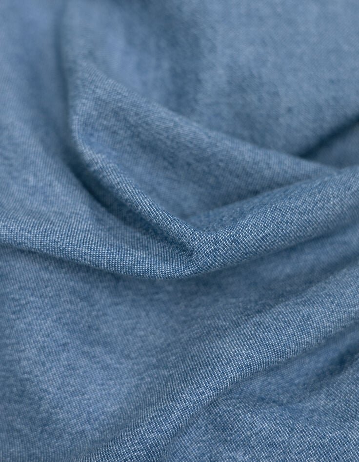 Chemise en jean regular bleu Homme-8 Chemise en jean regular bleu Homme-8