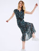 Langes Kleid mit Dschungelprint-1