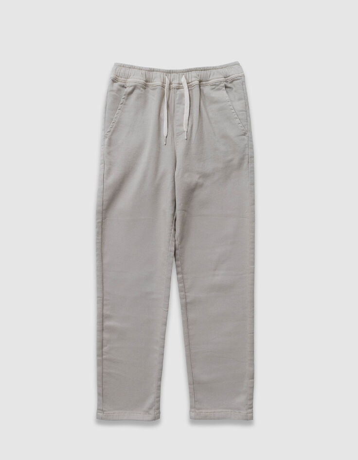 Beige Denim-Jogger f&uuml;r die Jungen-1