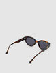 Lunettes solaires Derry papillon marron Femme-4