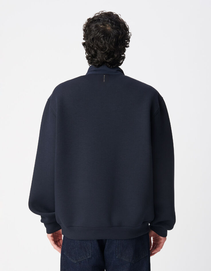 EASY CARE Zweilagen-Sweatshirt f&uuml;r Herren, marineblau-3