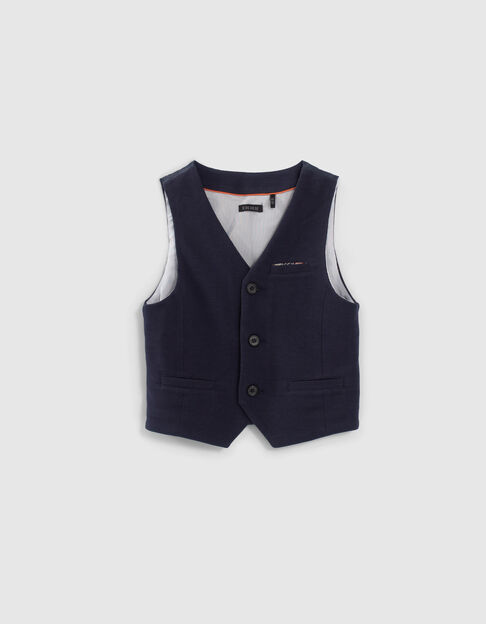 Gilet de costume marine garçon - IKKS