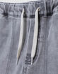 Grey denim Bermuda shorts one pocket battle boy-5
