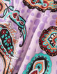 Marshmallow Recycling-Damentop mit Maxi-Paisleyprint-7
