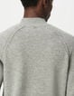 Jersey gris punto cuello chimenea hombre-5 Jersey gris punto cuello chimenea hombre-5