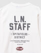 Boys’ white waffle long-sleeved T-shirt-7