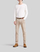 Vaqueros SLIM beige WATERLESS Damian hombre-1