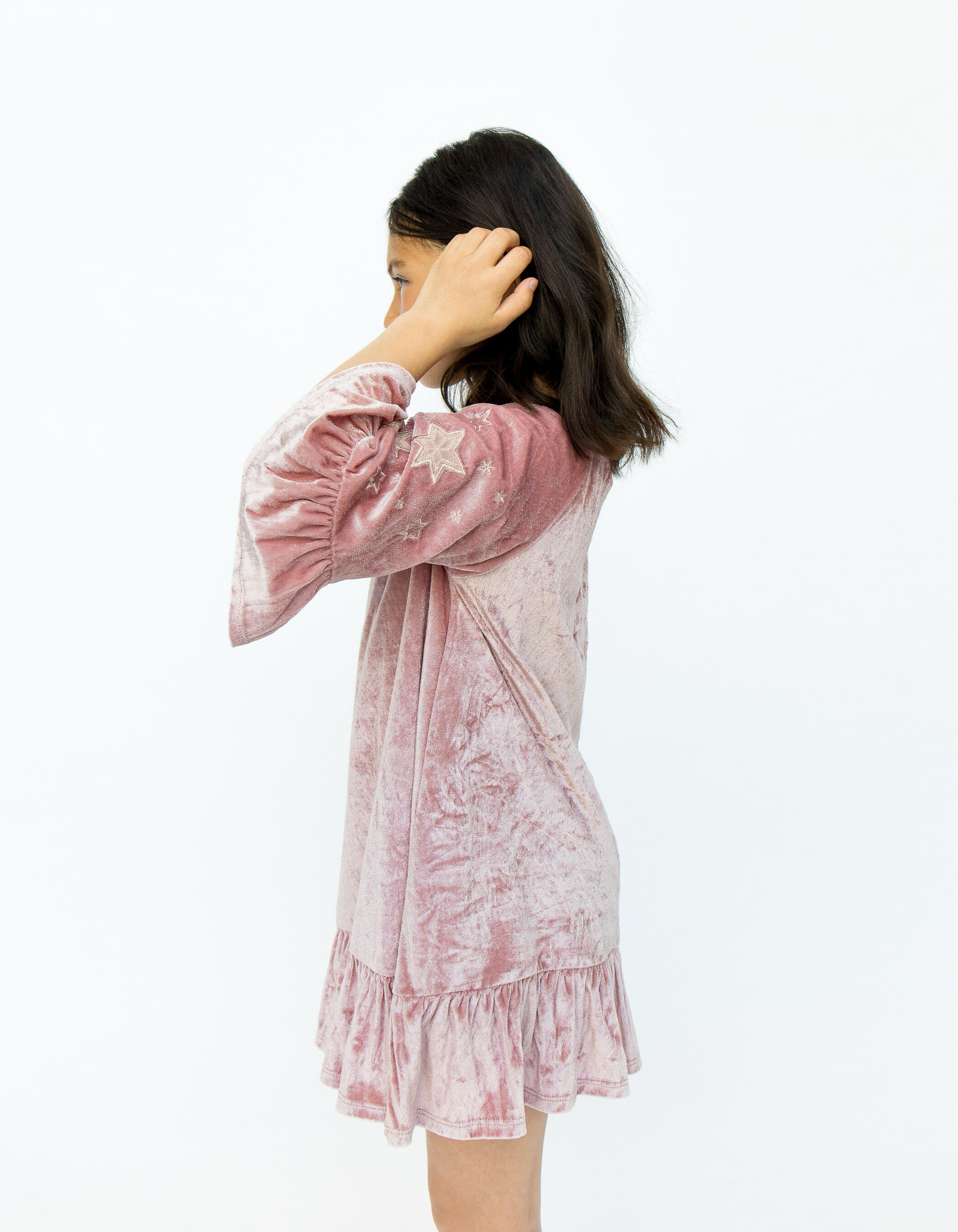 Vestido pana 2025 niña