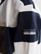 Camiseta azul marino algod&oacute;n rayas blancas beb&eacute; ni&ntilde;o-9