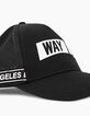 Gorra negra con logo WAY blanco niño -3