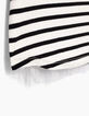 Matrozenshirt gebroken wit, twee stoffen meisjes-5