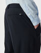 Men&rsquo;s navy suit trousers-5