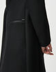 Manteau drap de laine à capuche femme-7