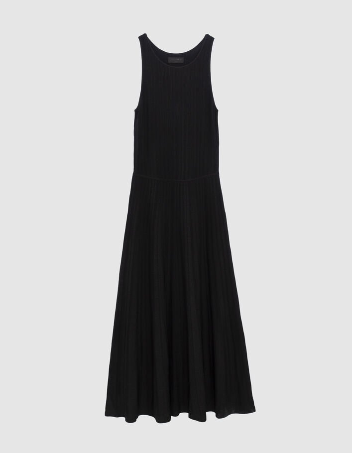 Pure Edition – Lange zwarte jurk dames - IKKS