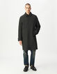 Schwarzer 2-in-1-Parka für Herren-8