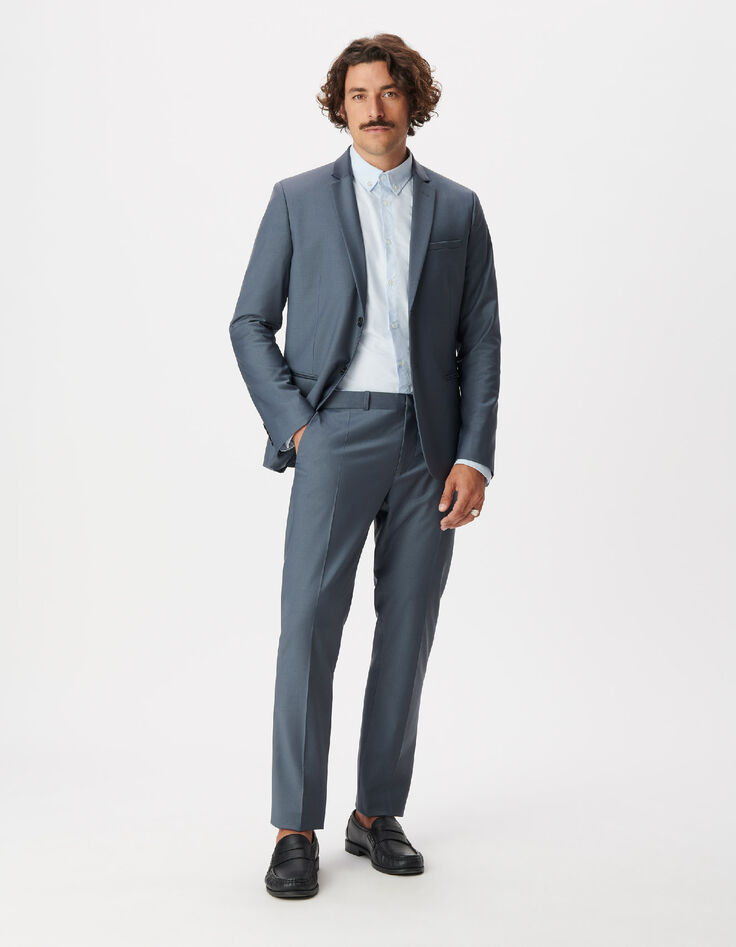 Veste de costume bleue TRAVEL SUIT Homme-2