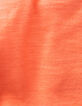 Camiseta naranja fluo algodón diseño lenticular niño-7