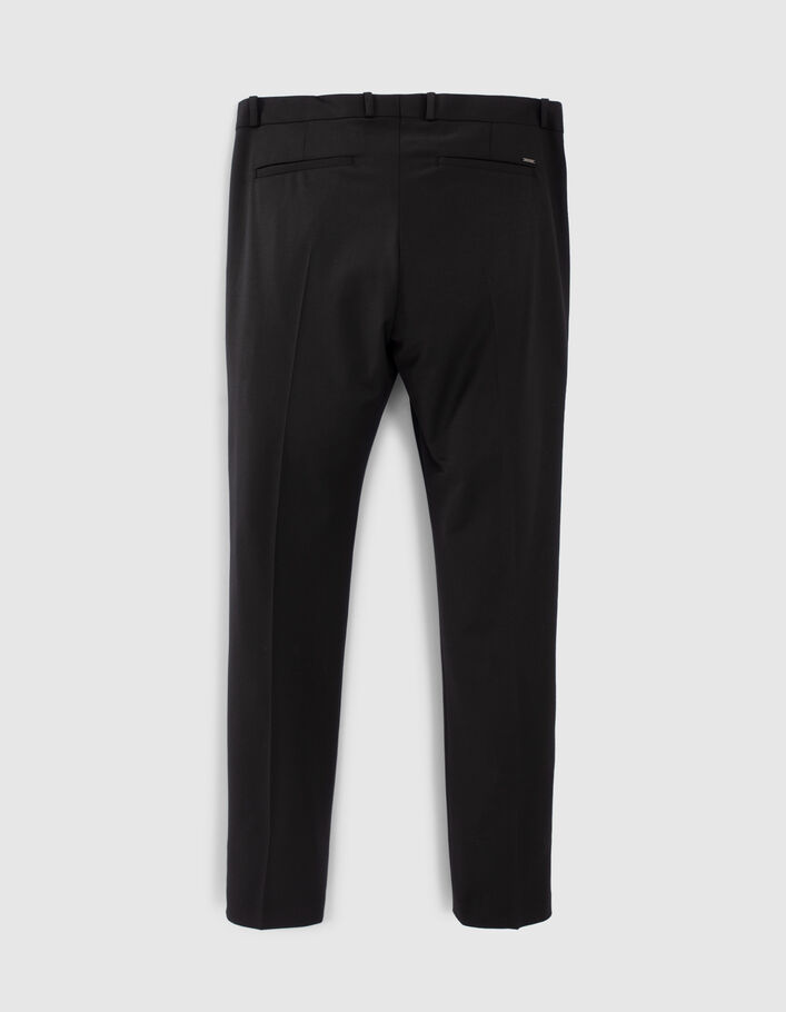 Pantalon de costume SLIM noir TRAVEL SUIT Homme - IKKS