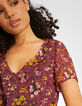 Vestido largo peonía estampado Folk I.Code-4