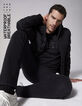 Doudoune noire esprit rock DUPONT™SORONA® Homme-1
