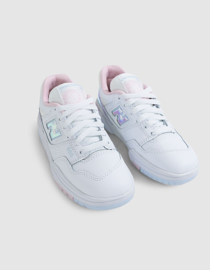 Boys' NEW BALANCE 550 grey trainers-2