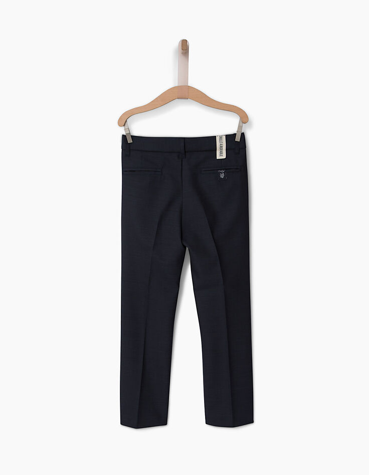 Marineblauwe broek jongens-2