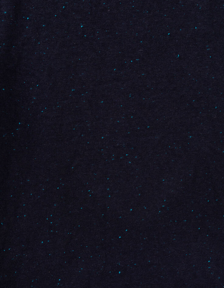 Girls' indigo reversible sequin heart T-shirt-6