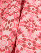 Robe longue rose imprimé ethnique fille-9
