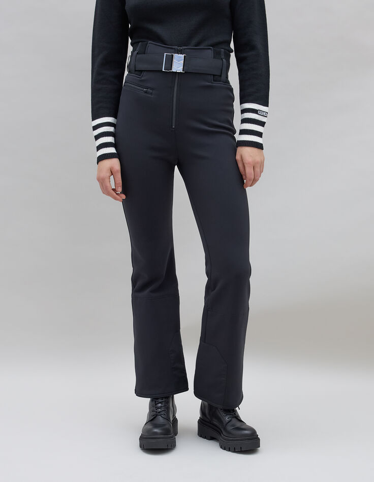 Women's black IKKS x DUVILLARD ski pants-5