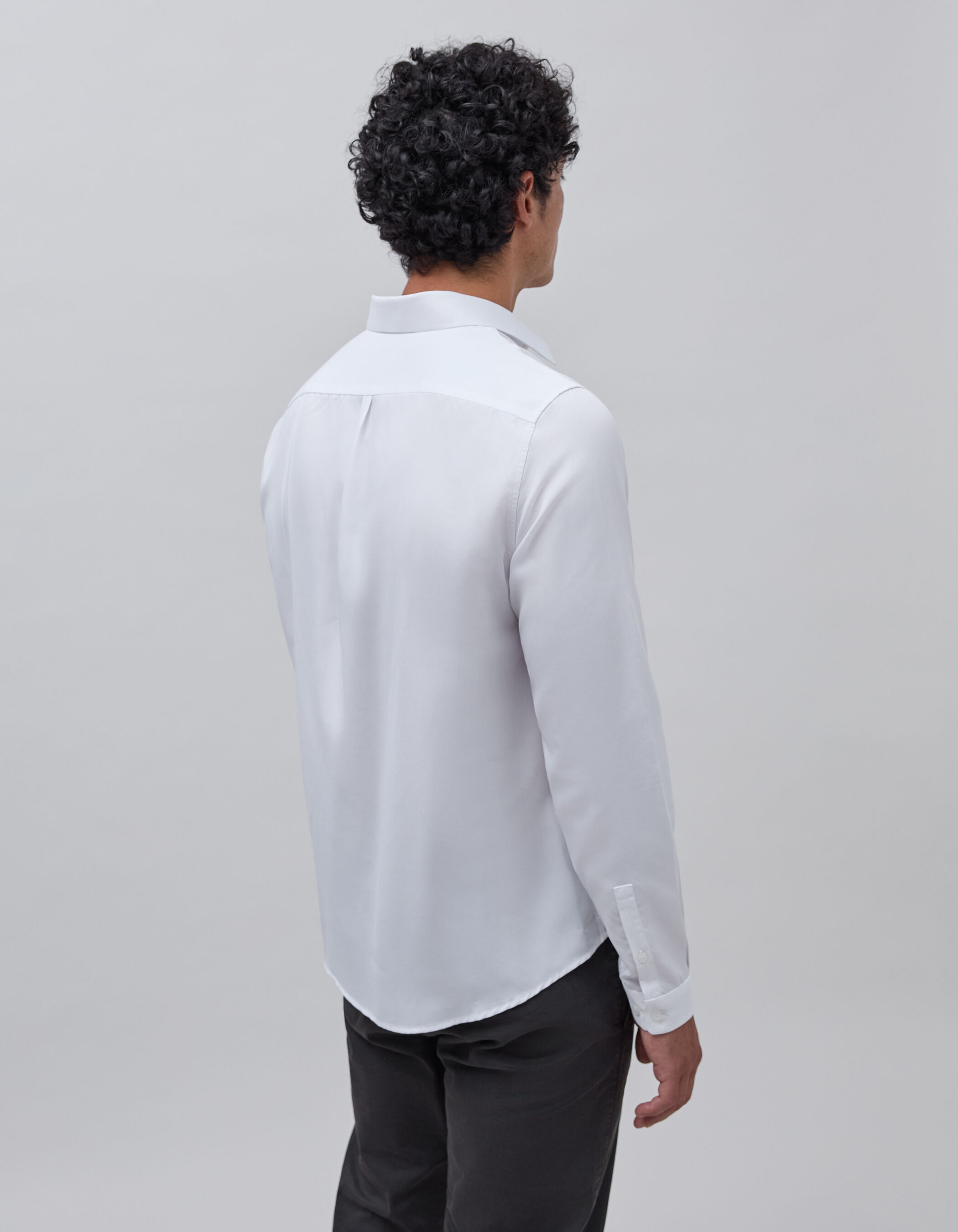 Chemise REGULAR blanche tissu 37.5 Homme IKKS