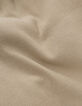 Dames kort gebreid beige vest met gegraveerde knopen-6