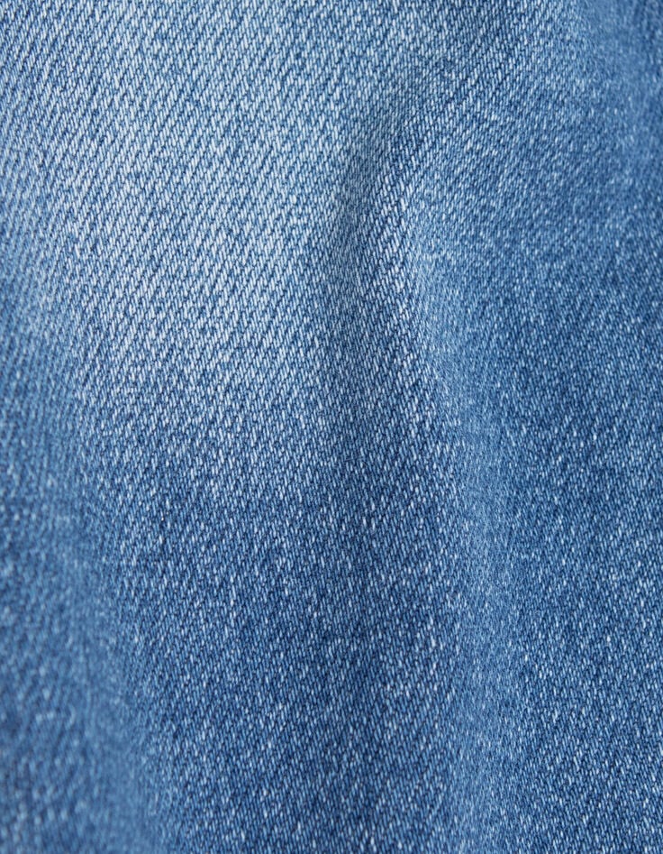 Vaqueros azules de pierna recta para chicos-7