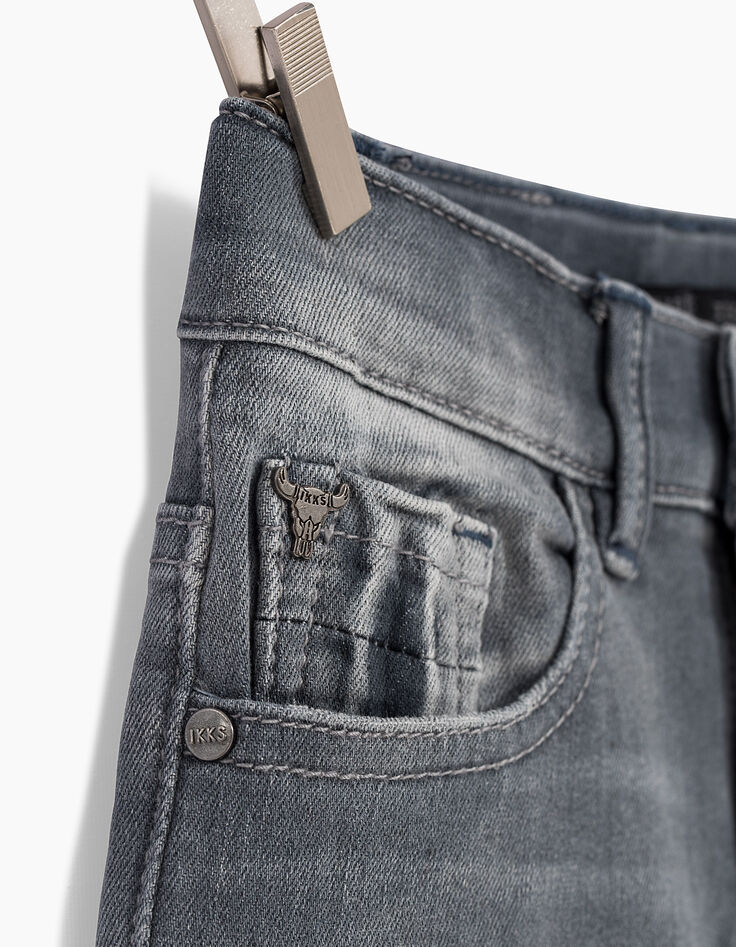 Jean regular gris clair garçon-4 Jean regular gris clair garçon-4