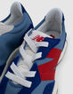 Blaue und rote NEW BALANCE 327 Sneaker für Jungen-8
