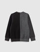 Sweater zwart en grijs markering HARRY POTTER jongens-3