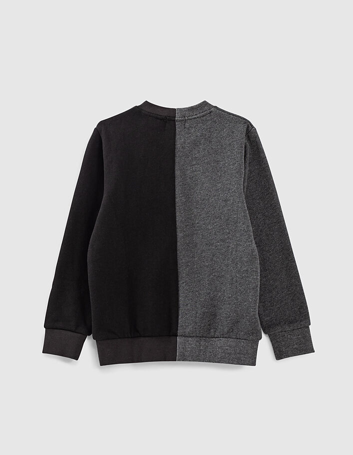 Boys’ black and grey HARRY POTTER marking sweatshirt - IKKS