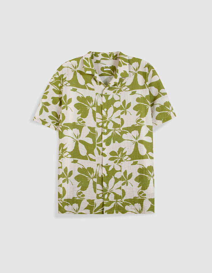 Overhemd maxi met bloemenprint voor heren-5