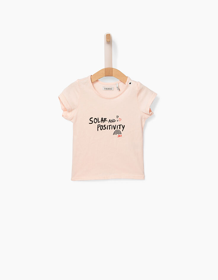 Conjunto camiseta rosa y peto bebé niña-4 Conjunto camiseta rosa y peto bebé niña-4