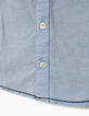Chemise bleu ciel bi-matière bébé garçon-6