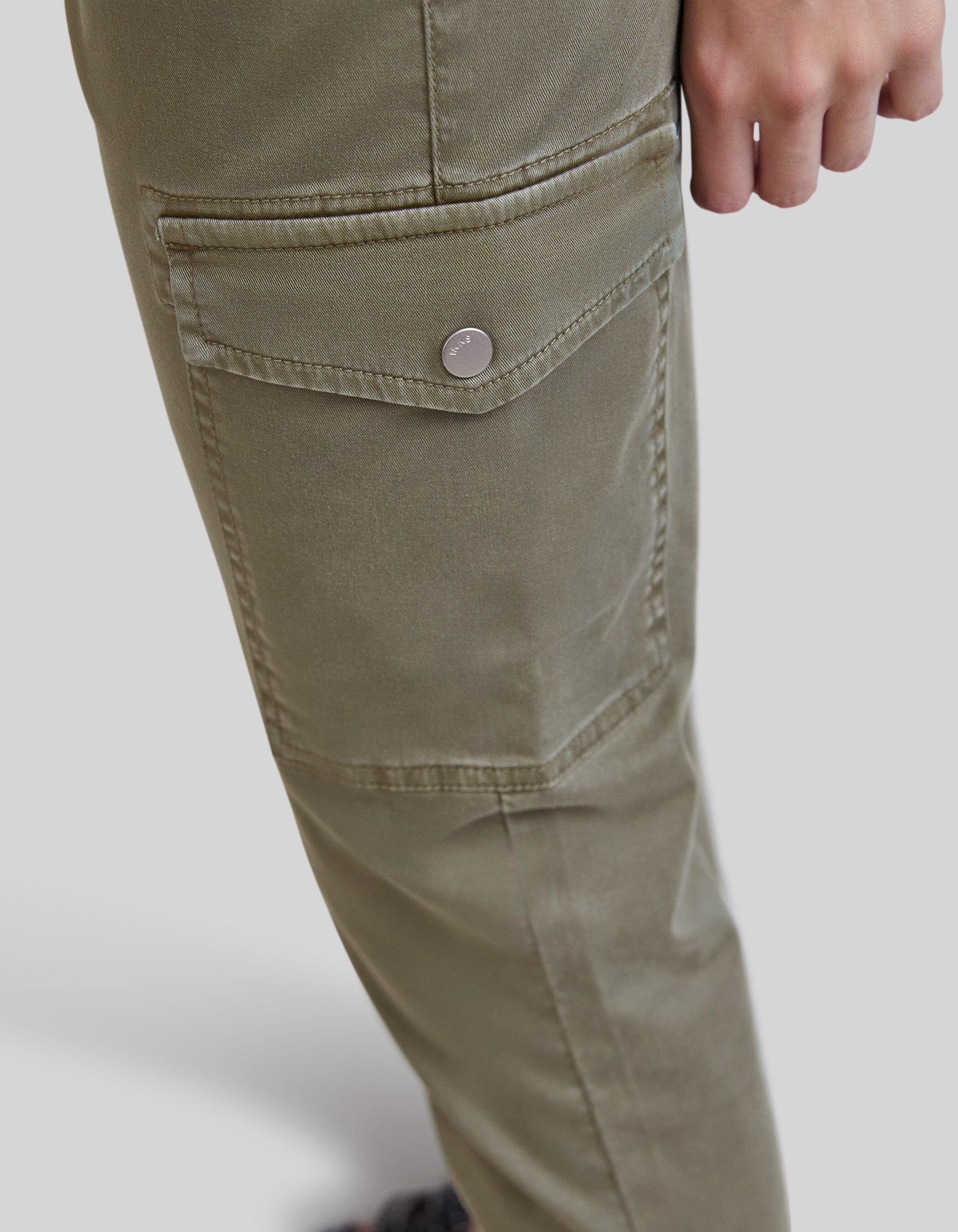 Khaki combat jeans shop