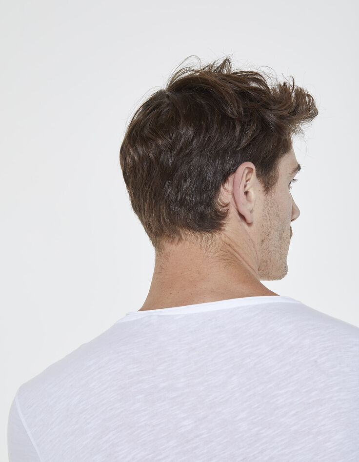 Camiseta blanca hombre-4