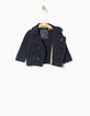 Cardigan marine esprit caban bébé garçon-2