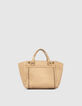 Tas DE 1440 MEDIUM GOLD visgraatdoorstikking dames-3