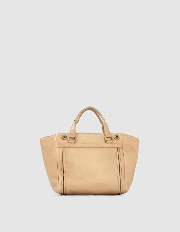Tas DE 1440 MEDIUM GOLD visgraatdoorstikking dames-3
