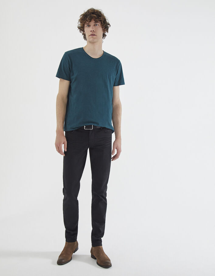 Vaquero Berkeley SKINNY negro Hombre-1