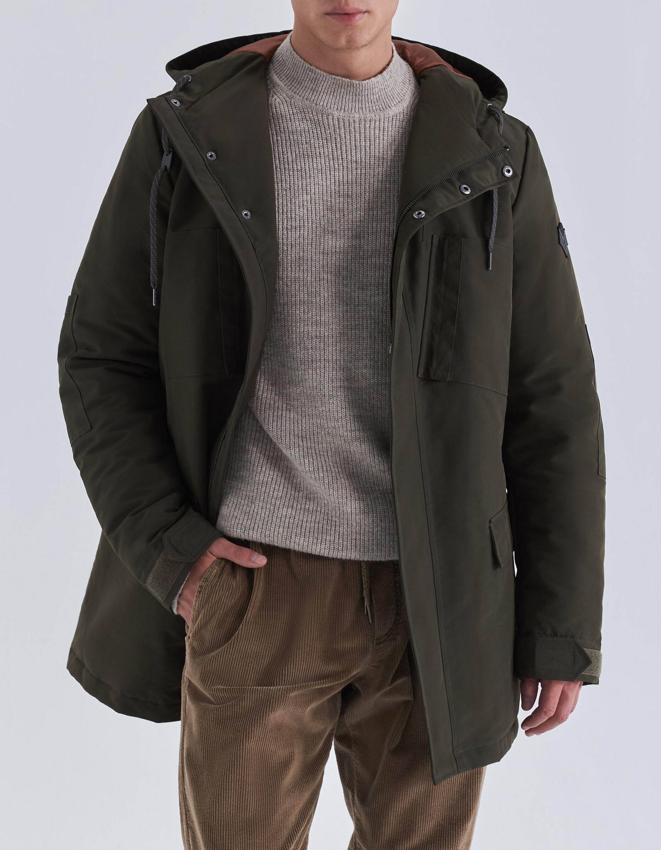 Parka ikks 2025 kaki