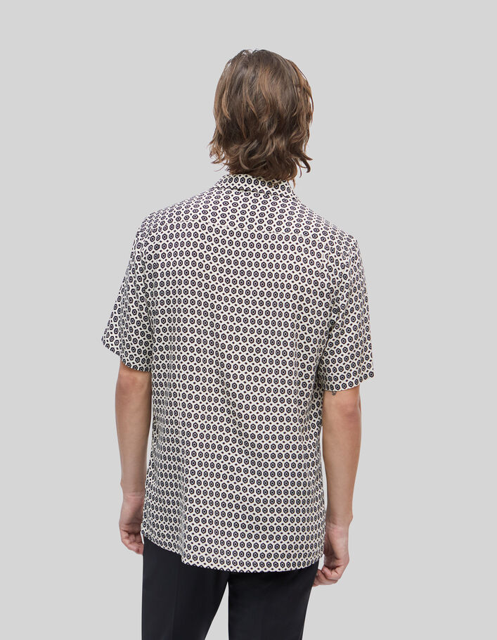 Pure Edition – Men’s mini retro LENZING™ ECOVERO™ shirt - IKKS